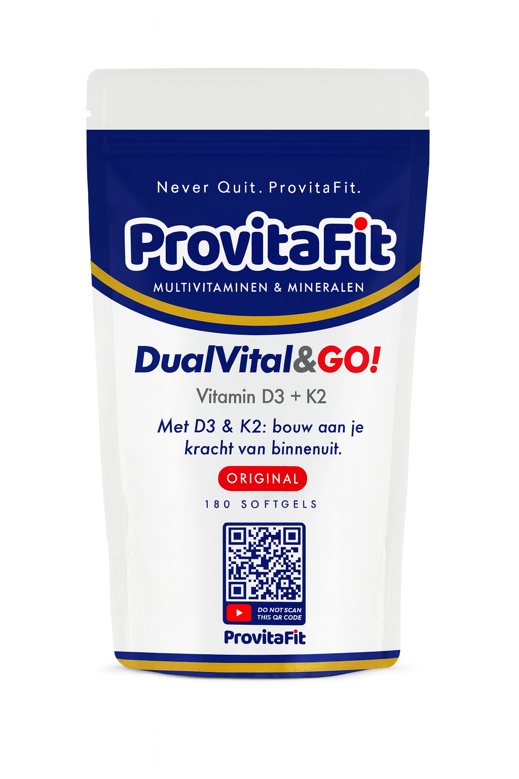 DualVital & GO! vitamine D3 en K2 (180st)